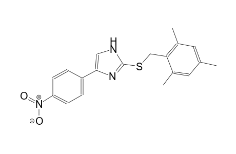 1H-imidazole, 4-(4-nitrophenyl)-2-[[(2,4,6-trimethylphenyl)methyl]thio]-