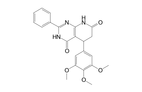 2-phenyl-5-(3,4,5-trimethoxyphenyl)-5,8-dihydropyrido[2,3-d]pyrimidine-4,7(3H,6H)-dione