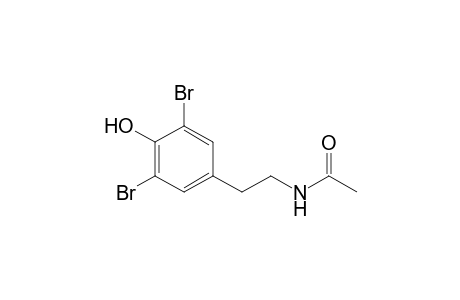 N-[2-(3,5-dibromo-4-hydroxy-phenyl)ethyl]acetamide