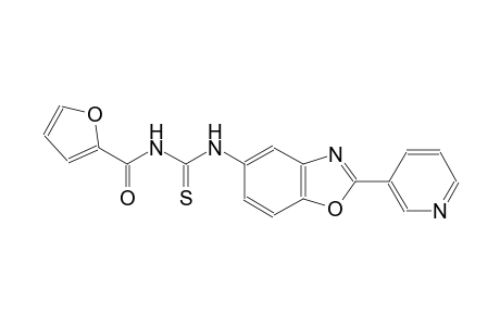 N-(2-furoyl)-N'-[2-(3-pyridinyl)-1,3-benzoxazol-5-yl]thiourea