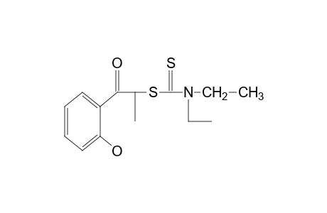 2'-hydroxy-2-mercaptopropiophenone, 2-(diethyldithiocarbamate)