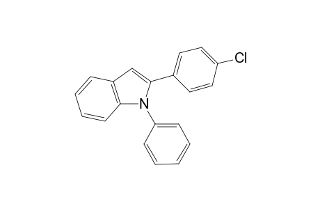 2-(4-Chlorophenyl)-1-phenyl-1H-indole