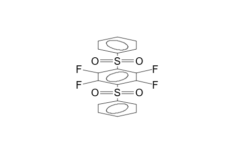 2,3,5,6-TETRAFLUOROBIS(PHENYLSULPHONYL)BENZENE