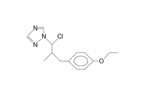 1H-1,2,4-Triazole, 1-[1-chloro-3-(4-ethoxyphenyl)-2-methylpropyl]-