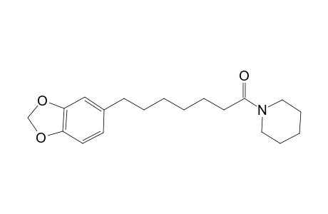 pa-A7:0 [5-(3,4-Methylenedioxyphenyl)heptylpiperamide]