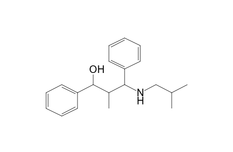 2-Methyl-3-(2-methylpropylamino)-1,3-diphenyl-1-propanol