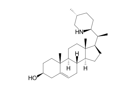 DIHYDRO-25-ISOVERAZINE-A=(22S,25R)-22,26-EPIMINOCHOLEST-5-EN-3-BETA-OL
