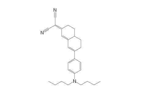 [2,3,4,4a,5,6-Hexahydro-7-(4,N,N-di-n-butylaminophenyl)-2-naphthylidene]methanedicarbonitrile