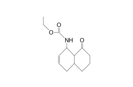 Ethyl bicyclo(4.4.0)dec-6-en-1-on-8-yl carbamate