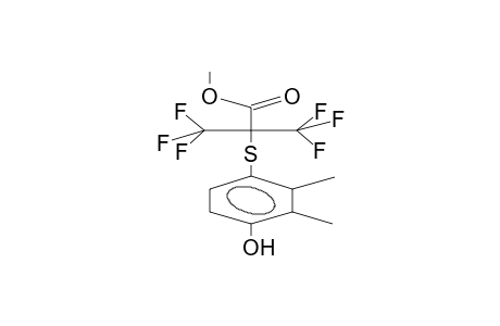 4-(2-METHOXYCARBONYL-1,1,1,3,3,3-HEXAFLUOROPROP-2-YLTHIO)-2,3-DIMETHYLPHENOL