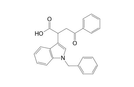 2-(1-Benzyl-1H-indol-3-yl)-4-oxo-4-phenylbutanoic acid