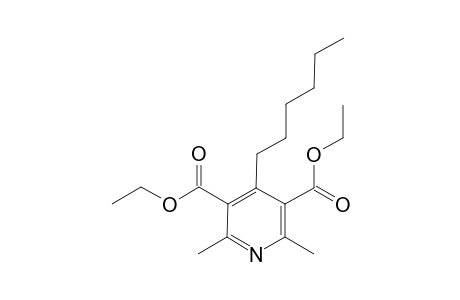 Diethyl 1,6-dimethyl-4-(n-hexyl)pyridine-3,5-dicarboxylate