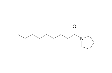 8-Methyl-nonanoic acid, pyrrolidide