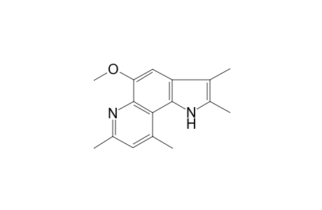 5-methoxy-2,3,7,9-tetramethyl-1H-pyrrolo[2,3-f]quinoline