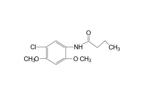 5'-chloro-2',4'-dimethoxybutyranilide