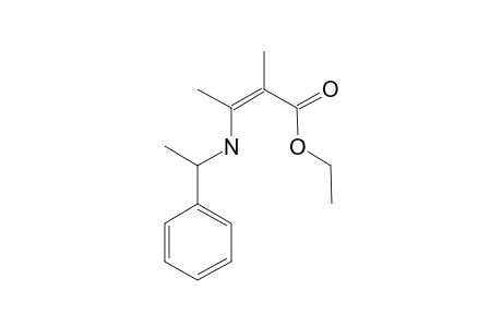 (Z)-2-METHYL-3-(1-PHENYL-ETHYLAMINO)-BUT-2-ENOIC-ACID-ETHYLESTER