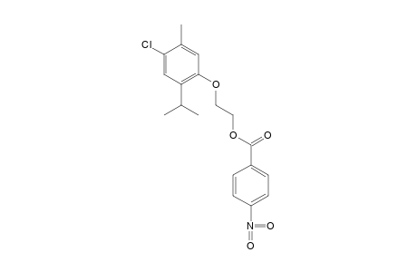 2-(6-chlorothymyloxy)ethanol, p-nitrobenzoate