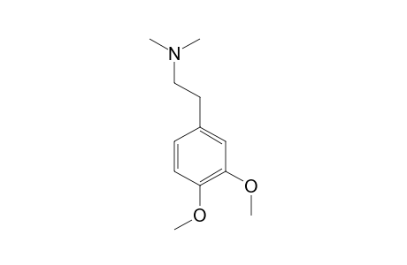 N,N-Dimethyl-3,4-dimethoxyphenethylamine