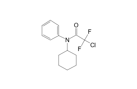 N-Cyclohexylaniline, N-chlorodifluoroacetyl-