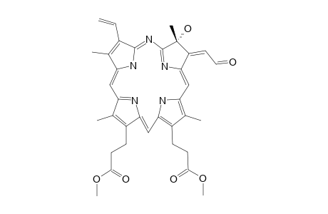 (7R)(E/Z)-5-Aza-7-hydroxyprotoporphyrin 9 dimethyl ester