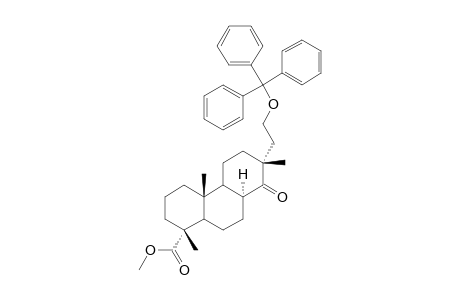 METHYL-14-OXO-16-TRIPHENYLMETHOXY-8-alpha-ISOPIMARATE