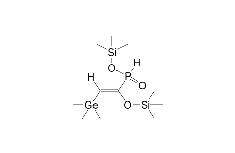 TRIMETHYLSILYL 1-TRIMETHYLSILYLOXY-2-TRIMETHYLGERMYLVINYLPHOSPHONOUSACID