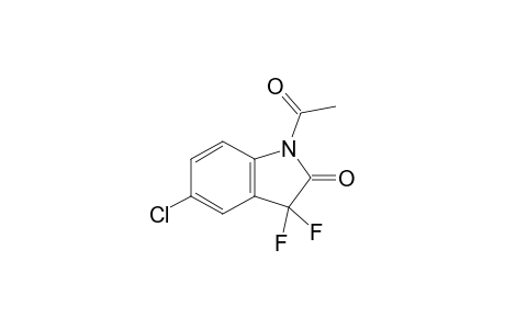 N-ACETYL-5-CHLORO-3,3-DIFLUORO-2-OXO-INDOLE