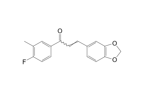 4'-fluoro-3'-methyl-3,4-(methylenedioxy)chalcone