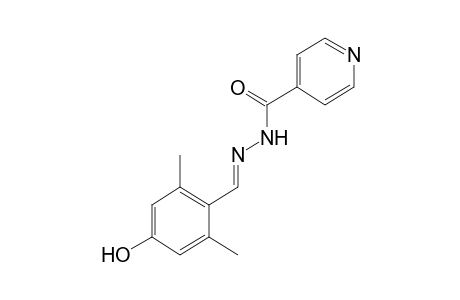 isonicotinic acid, (2,6-dimethyl-4-hydroxybenzylidene)hydrazide