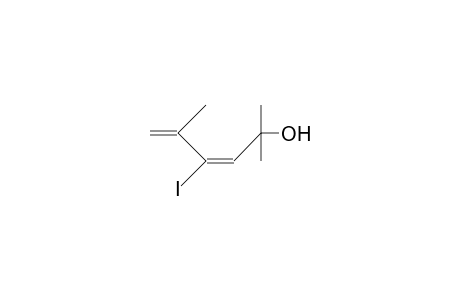 E-Iodo-2,5-dimethyl-hexa-1,3-dien-5-ol