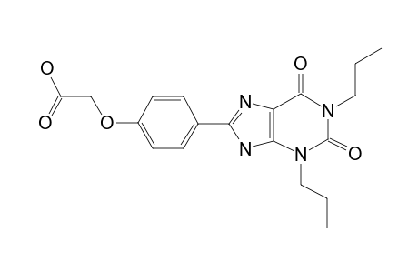 Xanthine, 1,3-dipropyl-8-[(4-carboxymethoxy)phenyl]-