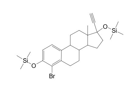 ESTRA-1,3,5(10)-TRIENE-4-BROMO-17.ALPHA.-ETHYNYL-3,17.BETA.-DIOL(3,17.BETA.-DI-TRIMETHYLSILYL ETHER)