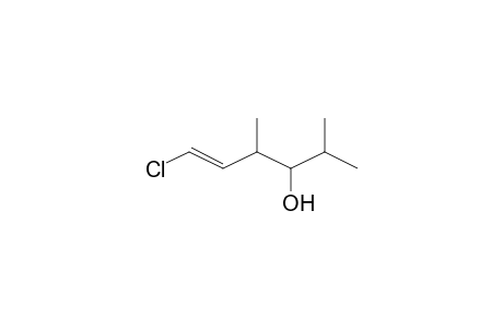 (5E)-6-Chloro-2,4-dimethyl-5-hexen-3-ol