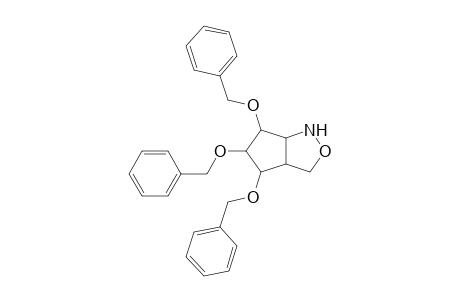 Perhydrocyclopenta[c]isoxazole, 4,5,6-tri(benzyloxy)