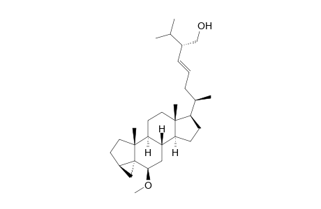 3,5-Cyclo-27-norcholest-23-en-26-ol, 6-methoxy-25-(1-methylethyl)-, (3.beta.,5.alpha.,6.beta.,22E,25S)-