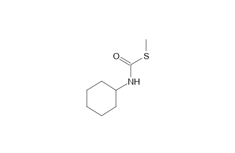 thiocyclohexanecarbamic acid, S-methyl ester