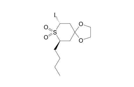 TRANS-7-BUTYL-9-IODO-1,4-DIOXA-8-THIASPIRO-[4.5]-DECANE-8,8-DIOXIDE