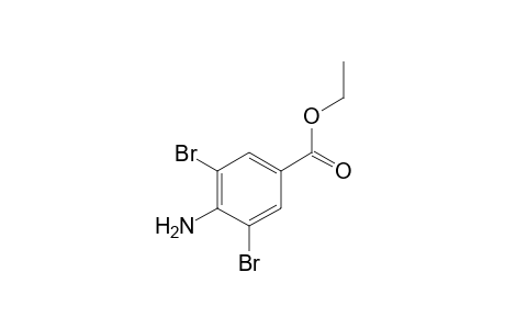 4-amino-3,5-dibromobenzoic acid, ethyl ester