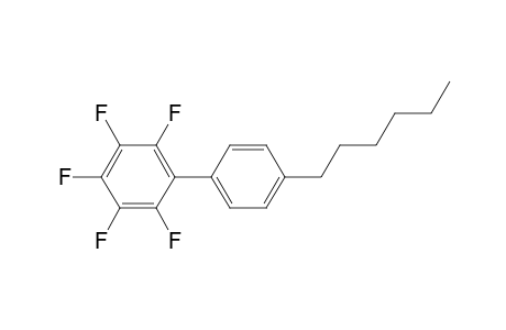 1,2,3,4,5-Pentafluoro-6-(4-hexylphenyl)benzene