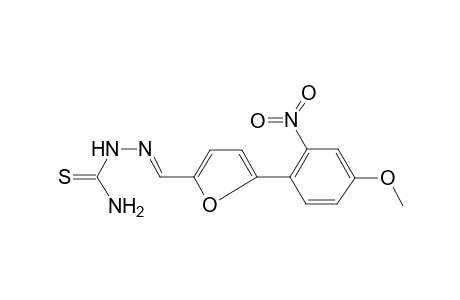 1-[(E)-[5-(4-methoxy-2-nitro-phenyl)furan-2-yl]methylideneamino]thiourea