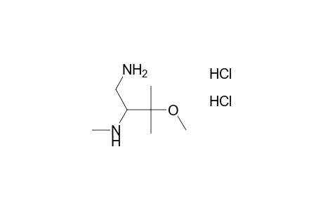 N2,3-dimethyl-3-methox-1,2-butanediamine, dihydrochloride