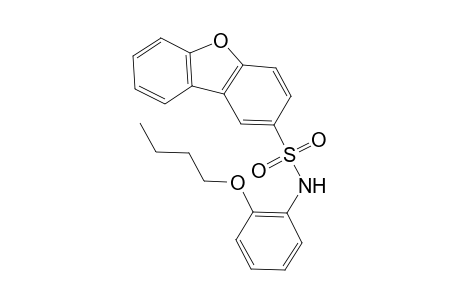 Benzo[b]benzofuran-2-sulfonamide, N-(2-butoxyphenyl)-