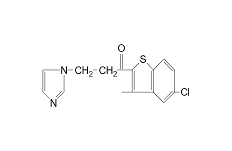 1-(5-chloro-3-methylbenzo[b]thien-2-yl)-3-(imidazol-1-yl)-1-propanone