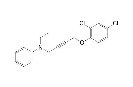 N-[4-(2,4-dichlorophenoxy)-2-butynyl]-N-ethylaniline