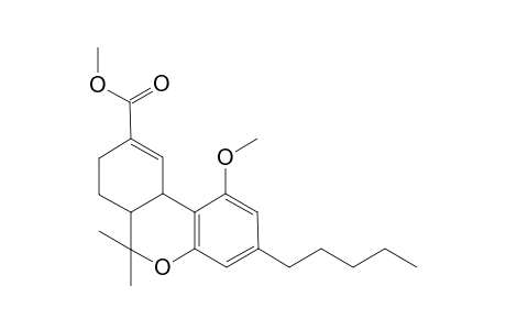 Tetrahydro-3-pentyl-5-methoxy-7-methoxycarbonyl-10,10-dimethyldibenzo[b,d]pyran