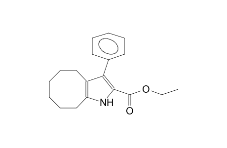 3-Phenyl-4,5,6,7,8,9-hexahydro-cycloocta(B)pyrrole-2-carboxylic acid, ethyl ester