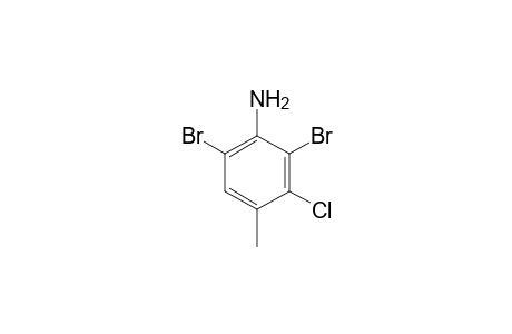 2,6-Dibromo-3-chloro-4-methylaniline