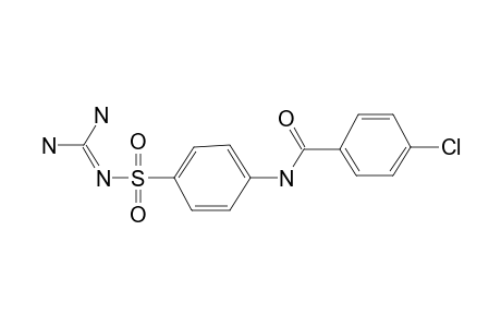 Benzamide, 4-chloro-N-(4-diaminomethylenaminosulfonylphenyl)-