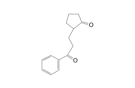 2-(3'-Phenyl-3'-oxo-propyl)-cyclopentanone