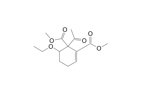 Dimethyl 2-acetyl-3-ethoxycyclohex-6-ene-1,2-dicarboxylate